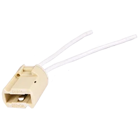 Ecola base G9 патрон керамический с проводами 2*8cm (1 из уп. по 50)