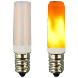Ecola T25 LED Micro 1,0W E14 Flame имитация пламени 64x16 mm