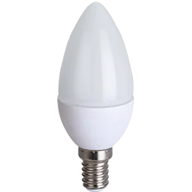 Ecola candle LED 8,0W 220V E14 2700K свеча (композит) 100x37