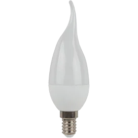 Ecola candle LED 7,0W 220V E14 6000K свеча на ветру (композит) 130x37
