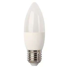 Ecola candle LED 8,0W 220V E27 6000K свеча (композит) 100x37