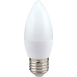 Ecola candle LED 8,0W 220V E27 4000K свеча (композит) 100x37