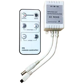 Ecola LED strip Dimmer 4A 48W 12V (96W 24V) с инфракрасным пультом управления с автоматическими режимами