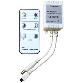 Ecola LED strip Dimmer 4A 48W 12V (96W 24V) с инфракрасным пультом управления с автоматическими режимами