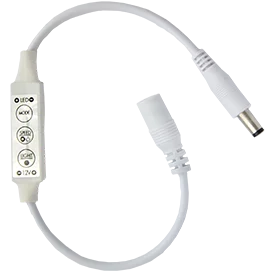 Ecola LED strip Dimmer 6A 72W 12V (144W 24V) на проводе с кнопками для управления с автоматическими режимами