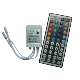 Ecola LED strip RGB IR controller 12A 144W 12V (288W 24V) с большим инфракрасным пультом управления
