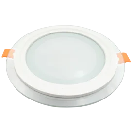 Ecola LED downlight встраив.1042 Круглый даунлайт со стеклом и подсветкой с драйвером 9W 220V 6500K 120x35