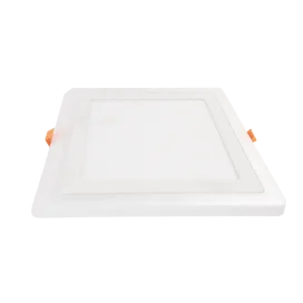 Ecola LED downlight встраив.2041 Квадратный даунлайт с драйвером с подсветкой 16(12+4)W 220V 6500K / 6500K 195x195x20