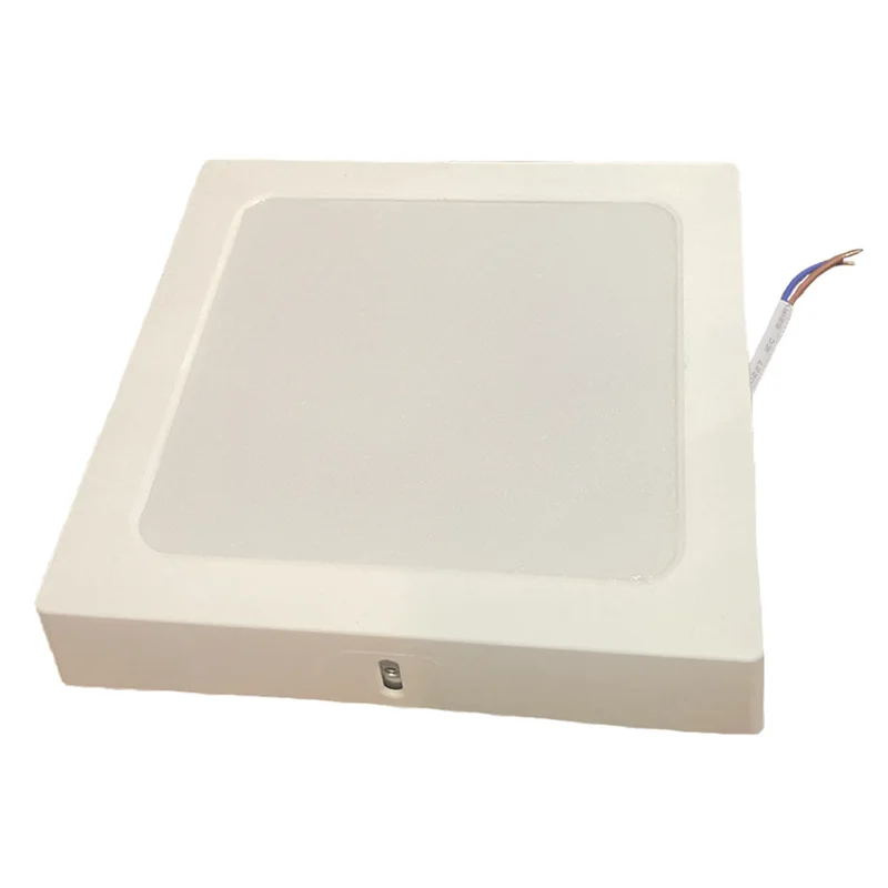 Ecola LED downlight накладной 4020 Квадратный даунлайт с драйвером внутри 18W 220V 6500K 165x165x30