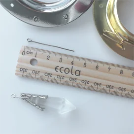 Ecola "Сделай сам Хрустальный светильник" Крючок Хром 20г (не менее 90 шт)