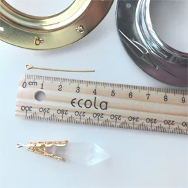 Ecola "Сделай сам Хрустальный светильник" Крючок Золото 20г (не менее 90 шт)