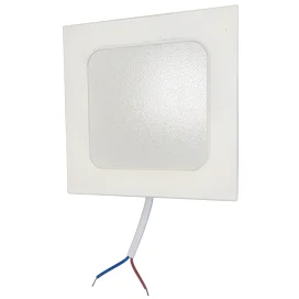 Ecola LED downlight встраив.2011 Квадратный даунлайт с драйвером внутри 9W 220V 6500K 110x110x25