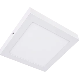 Ecola LED downlight накладной 4010 Квадратный даунлайт с драйвером 18W 220V 6500K 200x220x20
