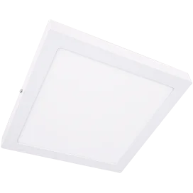 Ecola LED downlight накладной 4010 Квадратный даунлайт с драйвером 24W 220V 4200K 280x280x24