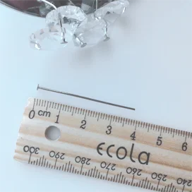 Ecola "Сделай сам Хрустальный светильник" Гвоздик Хром 20г (не менее 80 шт)