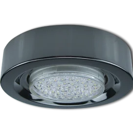 Ecola GX53 FT3073 Светильник Накладной Широкий Черный хром 32x130