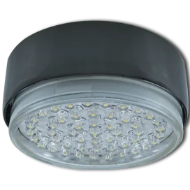 Ecola GX53 FT8073 светильник накладной черный хром 25x82