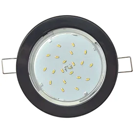 Ecola GX53 DGX5315 Встраиваемый Легкий Черный (светильник) 18x100