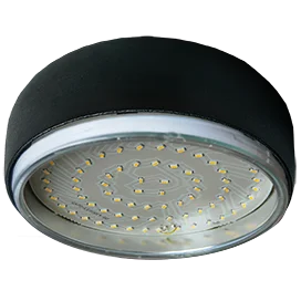 Ecola GX70 G16 Светильник Накладной Черный матовый 42x120