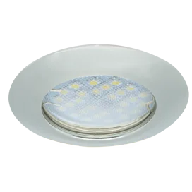 Ecola Light MR16 DL92 GU5.3 Светильник встр. выпуклый Хром 30x80 (кd74)