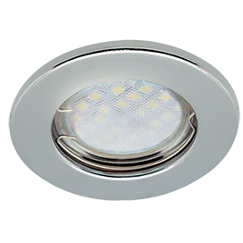 Ecola Light MR16 DL90 GU5.3 Светильник встр. плоский Хром 30x80 - 2pack (кd74)
