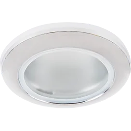 Ecola MR16 DL80 GU5.3 светильник встр. влагозащищенный IP65 хром 32x93