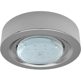 Ecola GX53 FT3073 Светильник Накладной Широкий Хром 32х130