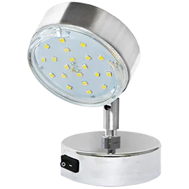 Ecola GX53 FT3173 светильник поворотный на коротком кроншт. хром 150х80