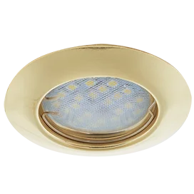 Ecola Light MR16 DL92 GU5.3 Светильник встр. выпуклый Золото 30x80 - 2pack (кd74)