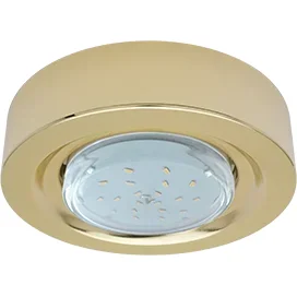Ecola GX53 FT3073 Светильник Накладной Широкий Золото 32х130