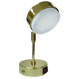 Ecola GX53 FT4173 светильник поворотный на среднем кроншт. золото 210x80