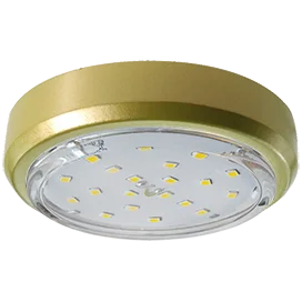 Ecola GX53 5356 Накладной Легкий Золото (светильник) 18x95