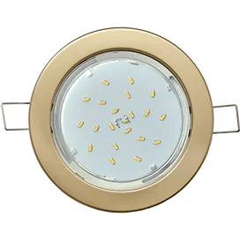 Ecola GX53 DGX5315 Встраиваемый Легкий Золото (светильник) 18x100