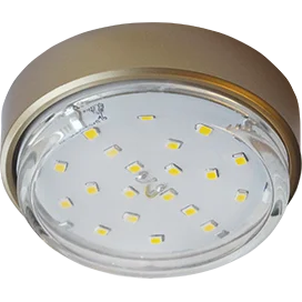 Ecola GX53 DGX5318 Накладной Легкий Золото (светильник) 18x83