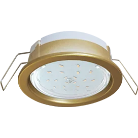 Ecola GX53 PD Светильник Встраиваемый глубокий легкий Золото 31x95