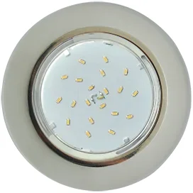 Ecola GX53 H4 5310 Glass Стекло Круг хром - матовый 38x126 (к+)