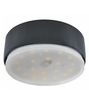 Ecola GX53 FT8073 светильник накладной черный матовый 25x82