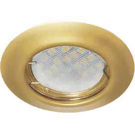 Ecola Light MR16 DL92 GU5.3 Светильник встр. выпуклый Перламутровое золото 30x80 - 2pack (кd74)