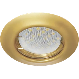 Ecola Light MR16 DL92 GU5.3 Светильник встр. выпуклый Перламутровое золото 30x80 - 2pack (кd74)