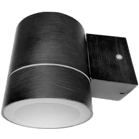 Ecola GX53 LED 8003A светильник накладной IP65 прозрачный Цилиндр металл. 1*GX53 Черная патина 114x140x90