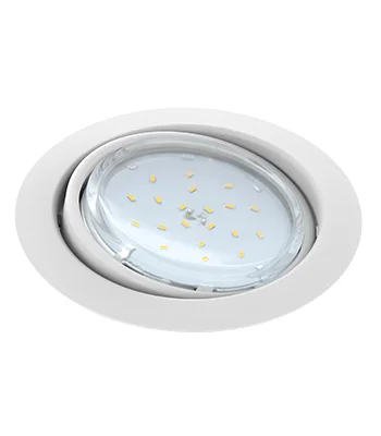 Ecola GX53 FT9073 светильник встраиваемый поворотный белый матовый 40x120