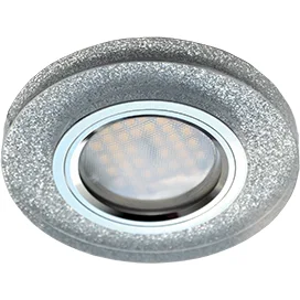Ecola MR16 DL1650 GU5.3 Glass Стекло Круг Серебряный блеск / Хром 25x95 (кd74)