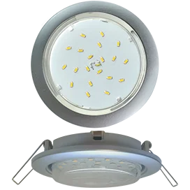 Ecola GX53 5355 Встраиваемый Легкий Серебро (светильник) 25x106