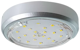 Ecola GX53 5356 Накладной Легкий Серебро (светильник) 18x95