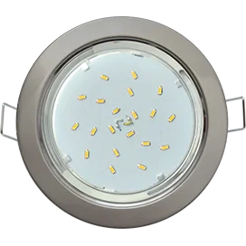 Ecola GX53 H4 Downlight without reflector_satin chrome (светильник) 38x106 (к+)