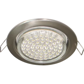Ecola GX53 H4 Downlight without reflector_satin chrome (светильник) 38x106 - 2pack (кd102)