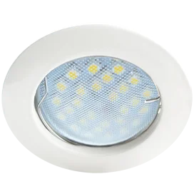 Ecola MR16 DL100 GU5.3 Светильник встр. литой Белый 24x75