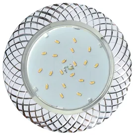 Ecola GX53 H4 DL5381 светильник встраив. без рефл. Сетка Белый/Алюм 20x110 (к+)