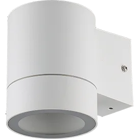 Ecola GX53 LED 8003A светильник накладной IP65 прозрачный Цилиндр металл. 1*GX53 Белый матовый 114x140x90