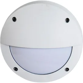 Ecola GX53 LED B4140S светильник накладной IP65 матовый Круг с ресничкой алюмин. 1*GX53 Белый 145x145x65